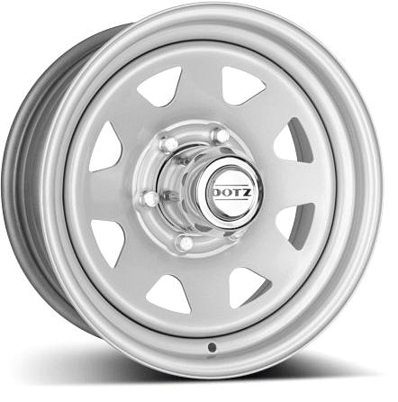 DOTZ DAKAR 7x17 6/114 ET30 SILVER
